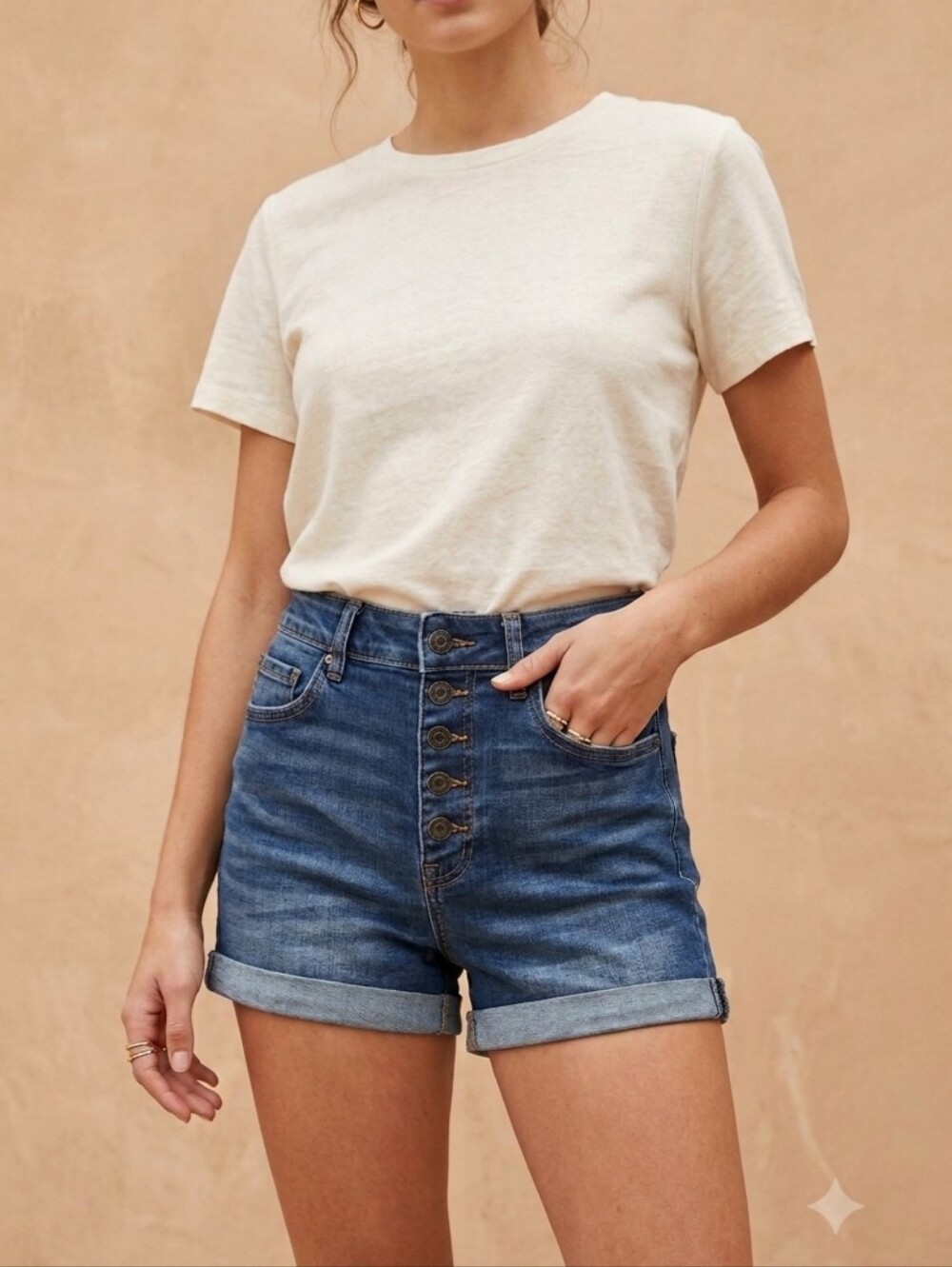 5 For $25✨️Like New Aeropostale Women 00 Extra Small High Waist Blue Denim Jeans